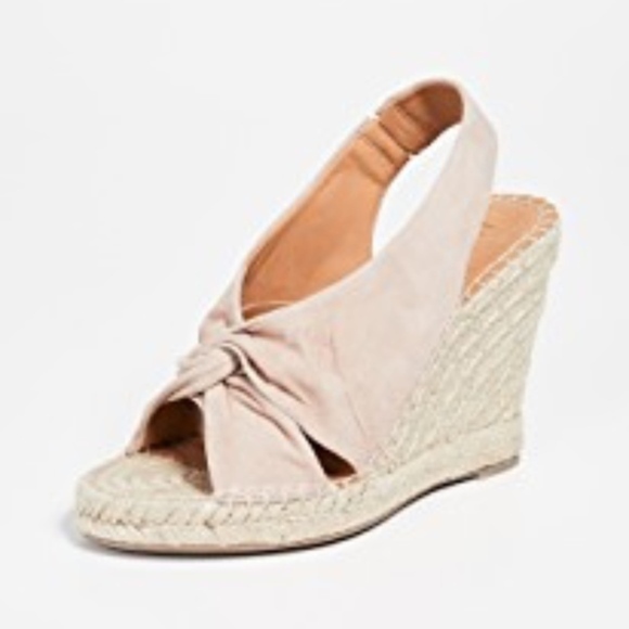 Joie Pink Suede Kaili Wedge - Picture 5 of 15